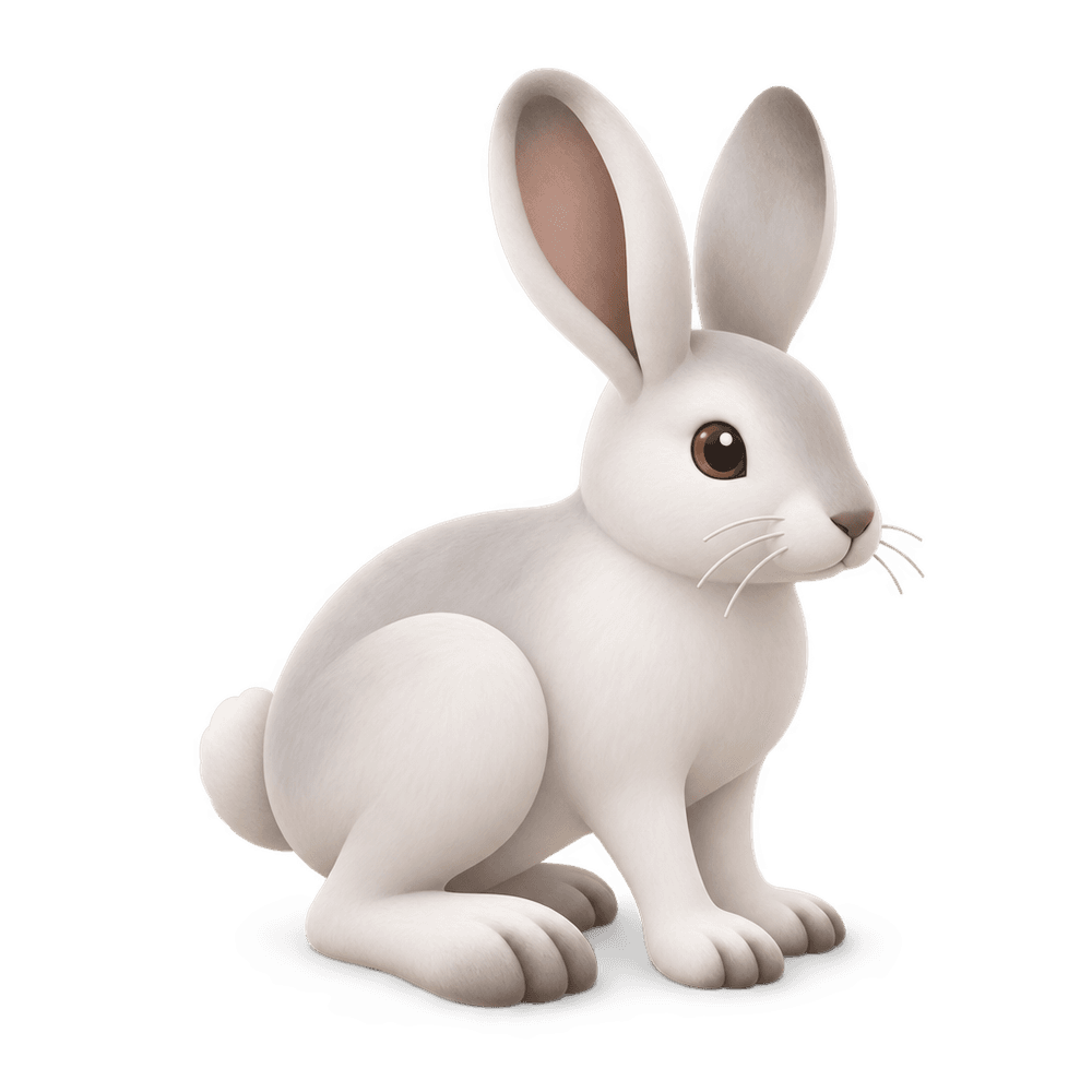 Snowshoe Hare 3D icon