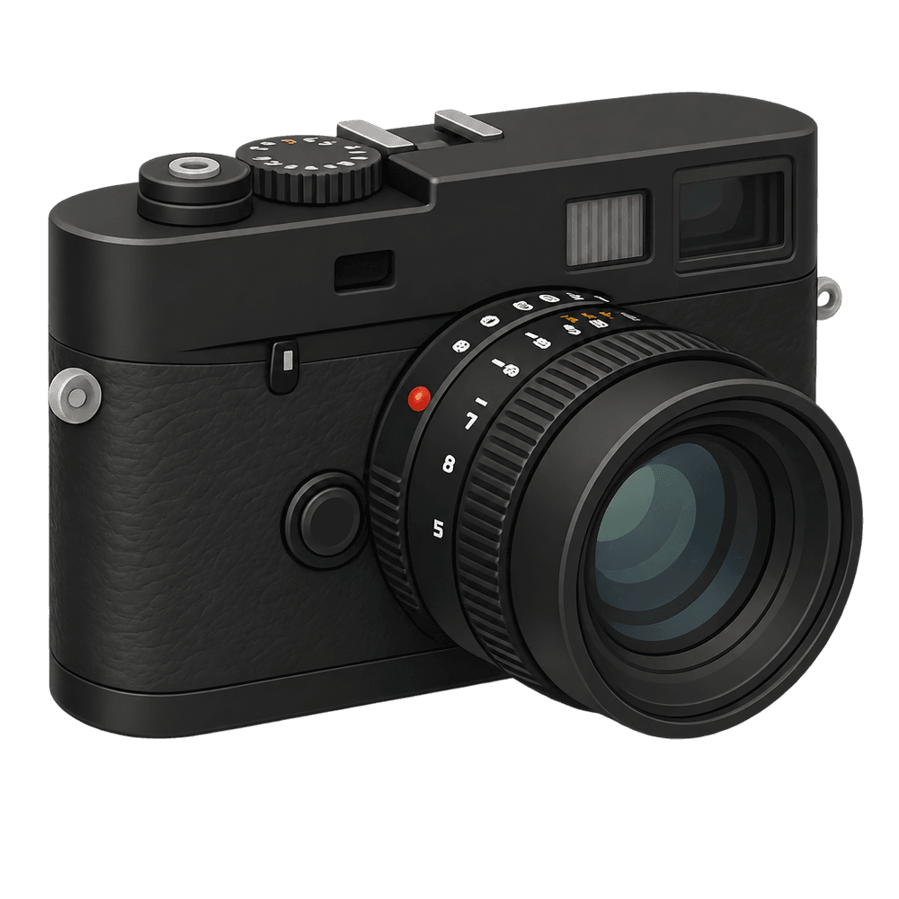 Film Rangefinder Camera 3D icon