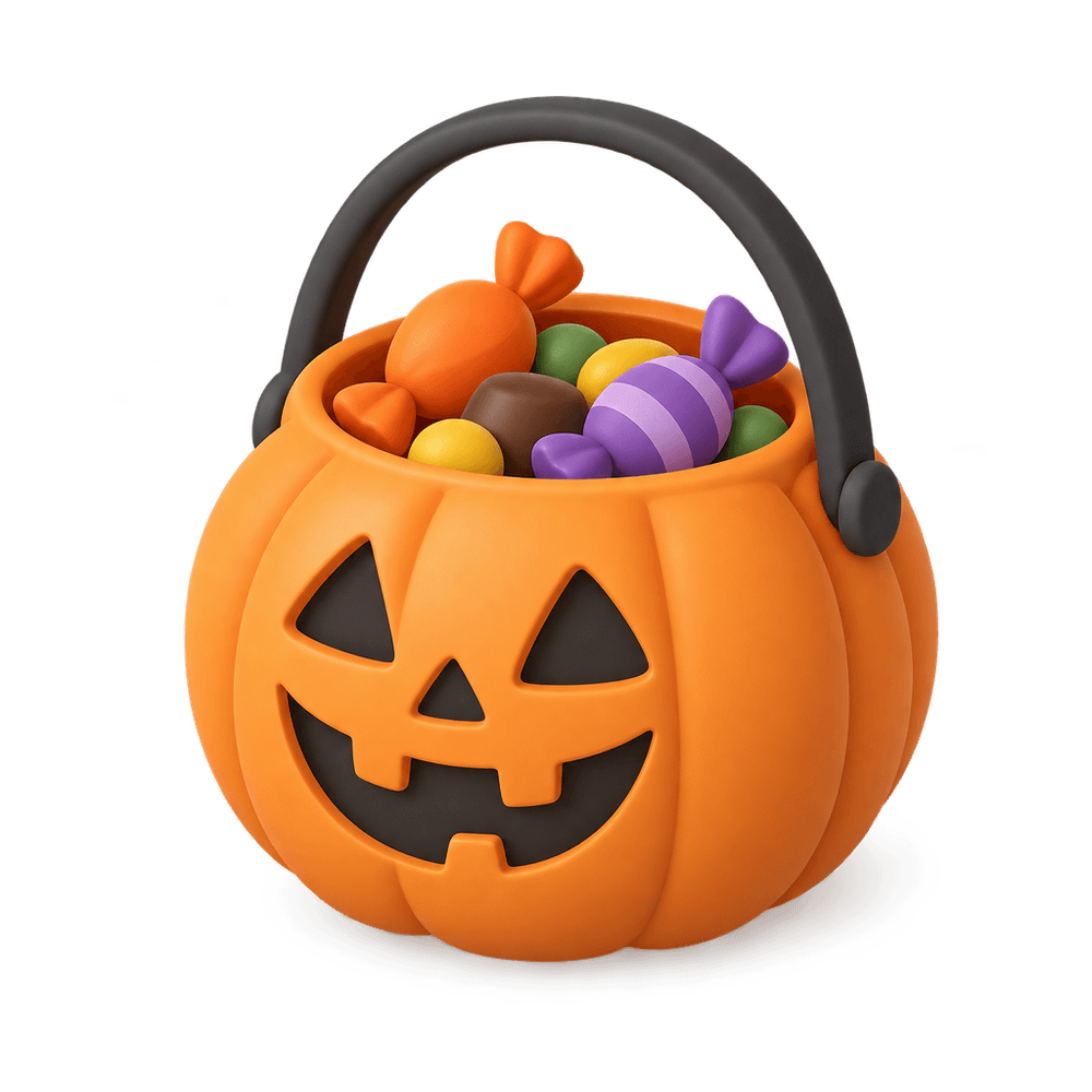 Pumpkin Candy Pail 3D icon
