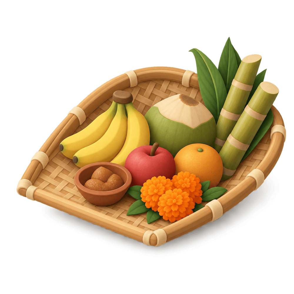 Chhath Soop Basket 3D icon