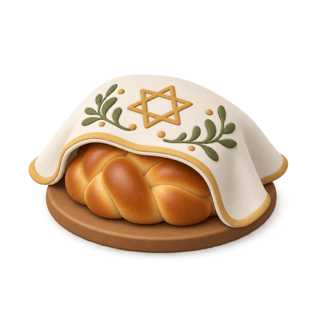 Challah Cover 3D icon