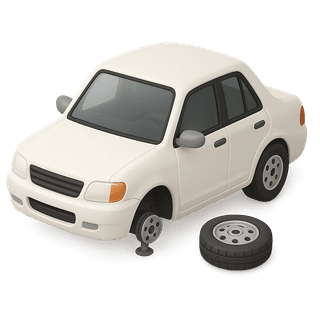 Missing Wheel