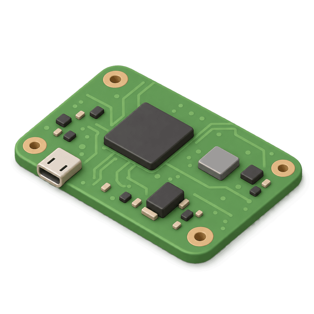 Mini Computer Board 3D icon
