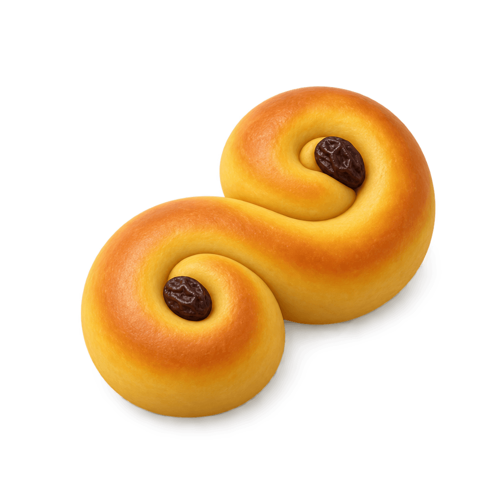 Lussekatt 3D icon