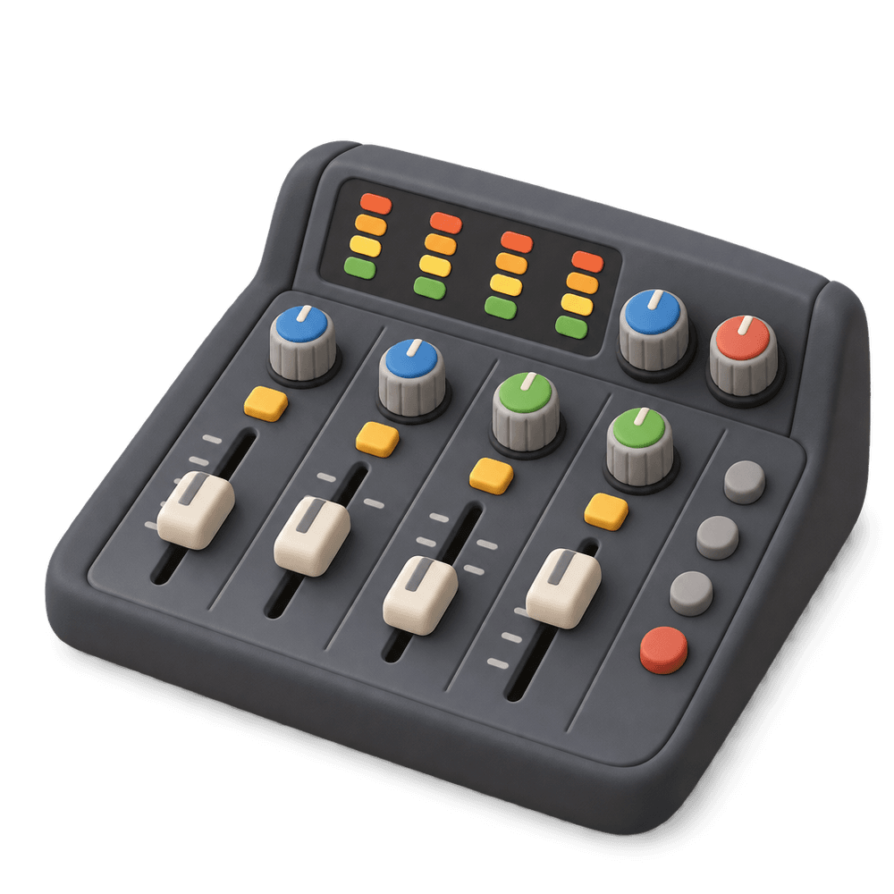 Mixing Console 3D icon