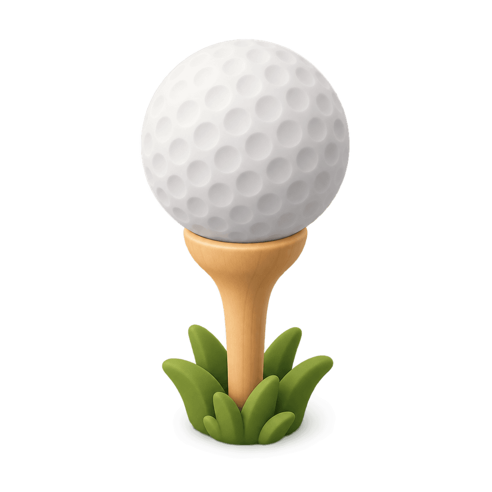 Golf Tee 3D icon