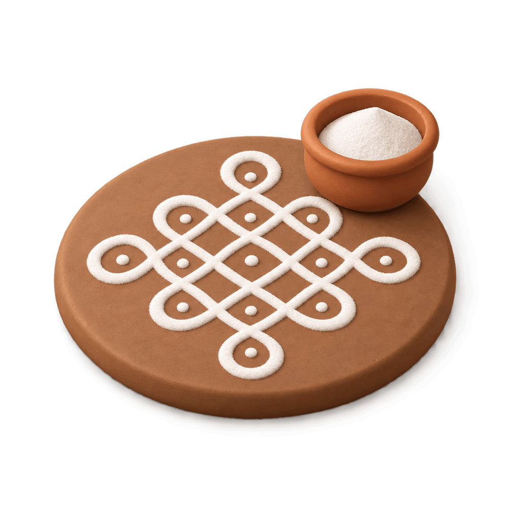 Kolam 3D icon