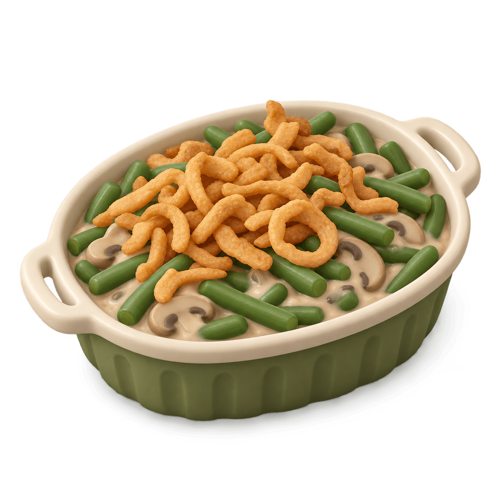 Green Bean Casserole 3D icon