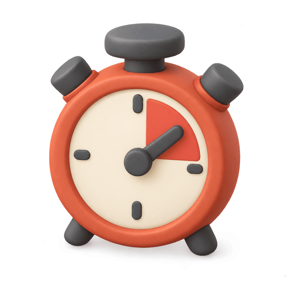 Countdown Clock 3D icon