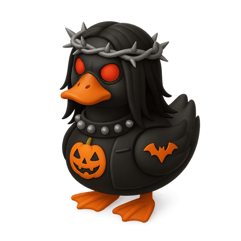 Halloween Duck 3D icon