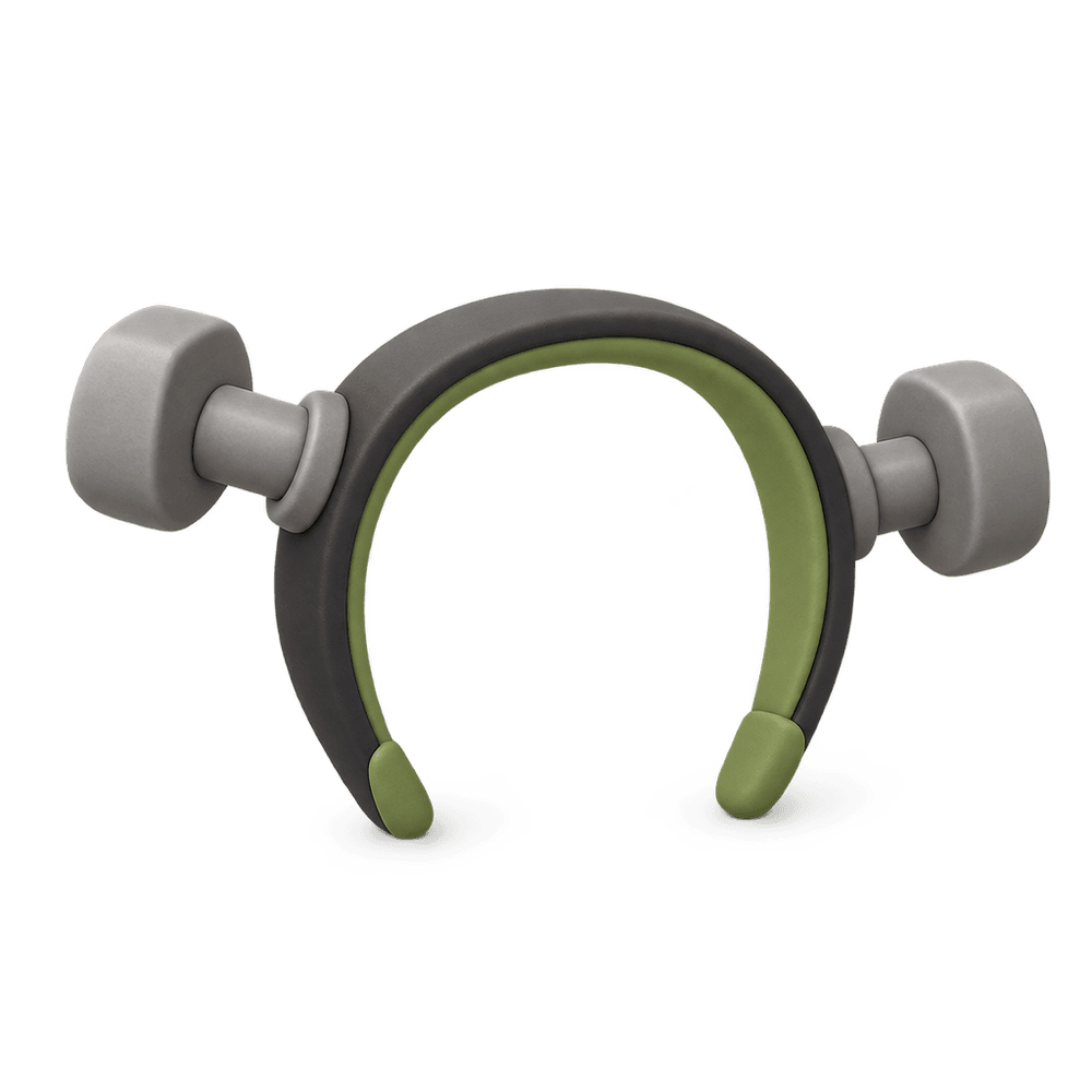 Frankenstein Bolt Headband 3D icon