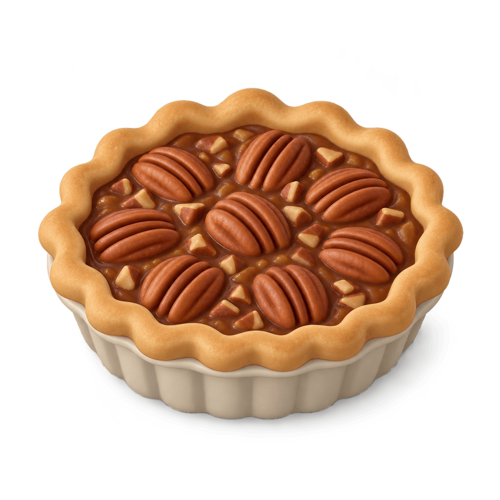 Pecan Pie 3D icon