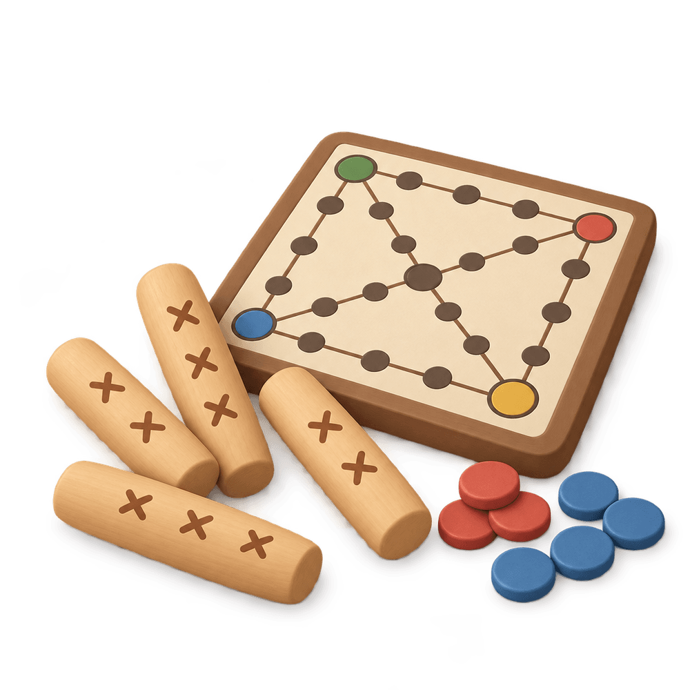 Yut Nori Set 3D icon