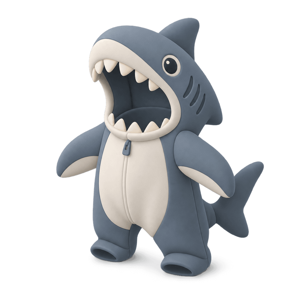 Shark Costume 3D icon