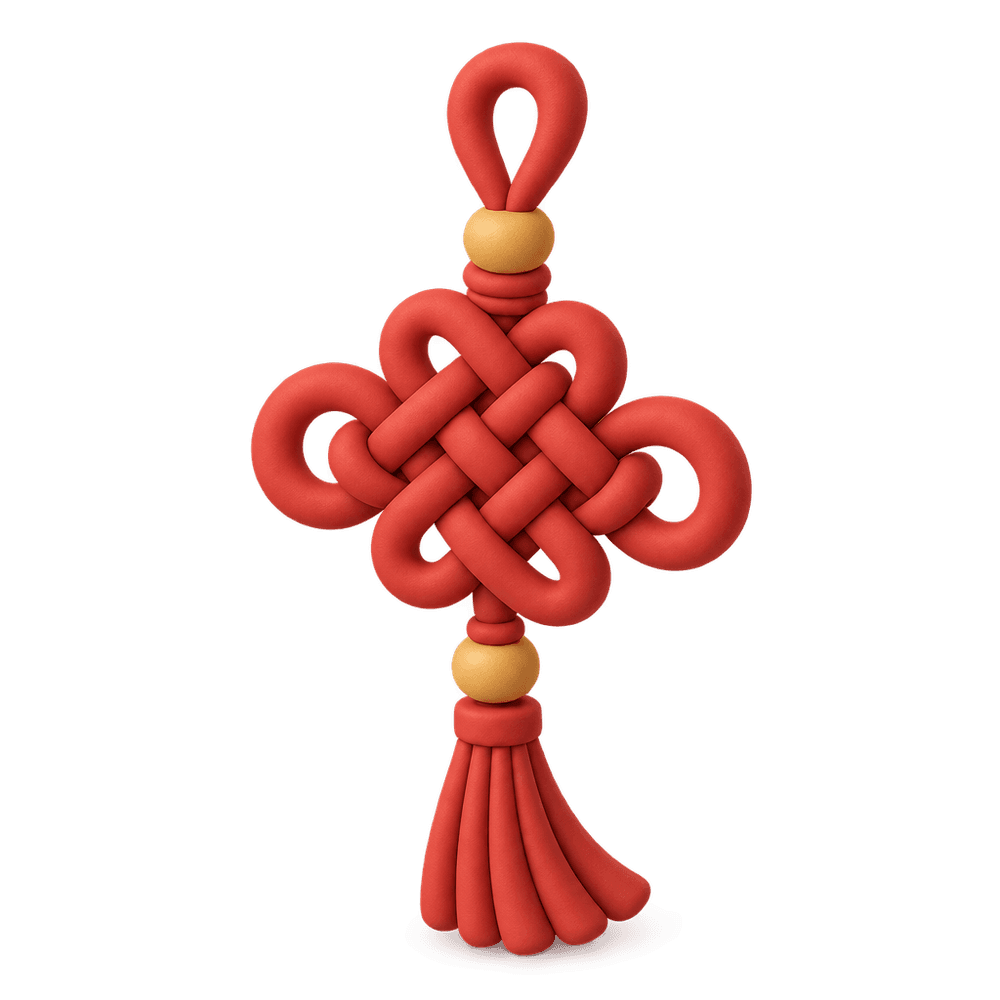 Chinese Knot 3D icon