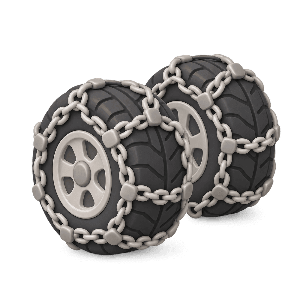 Snow Chains 3D icon