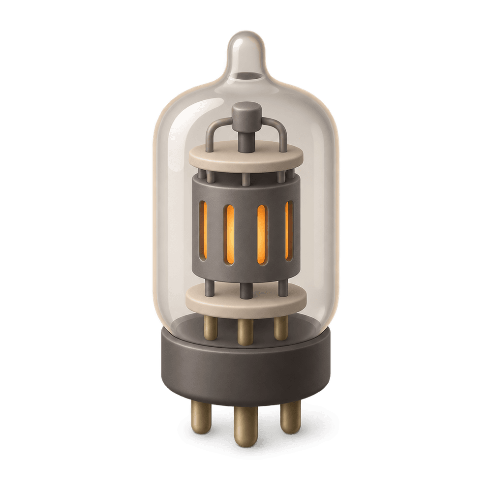 Vacuum Tube 3D icon