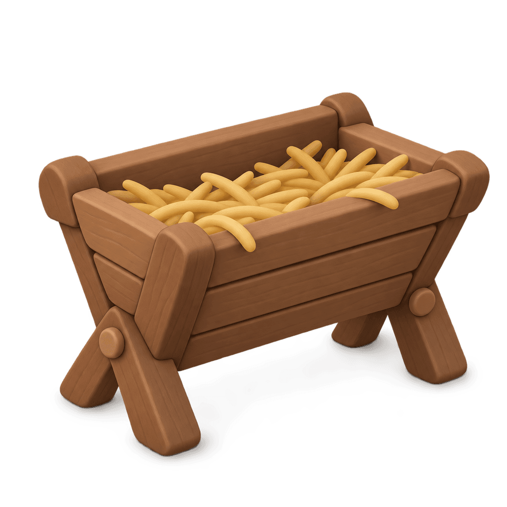 Manger 3D icon