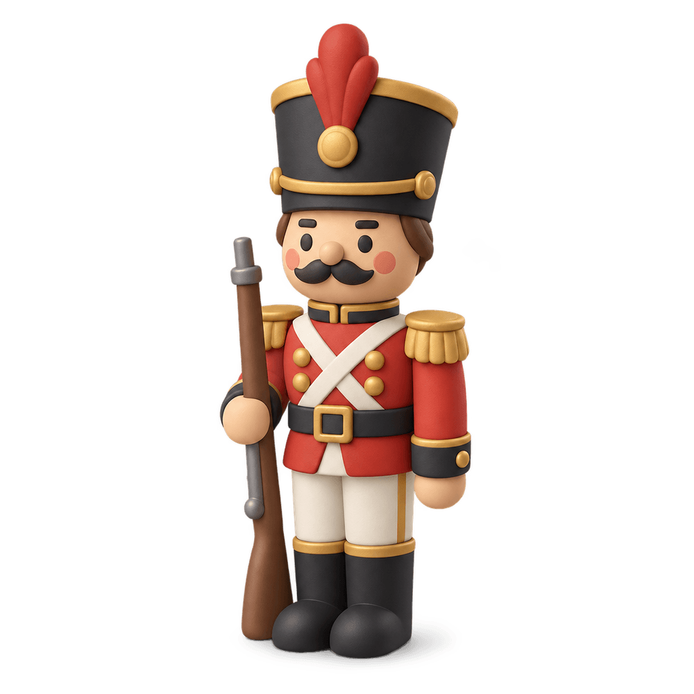 Christmas Toy Soldier 3D icon