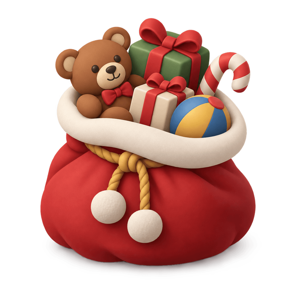 Santa's Toy Sack 3D icon
