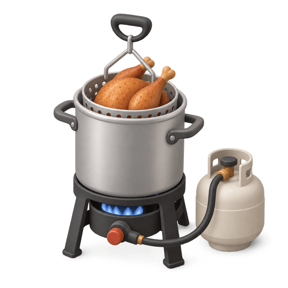 Turkey Fryer 3D icon