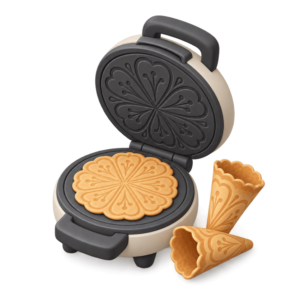 Krumkake Iron 3D icon