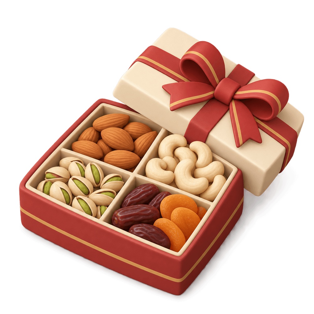 Dry Fruit Gift Box 3D icon