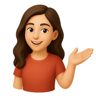 Professional Woman Presenting Gesture