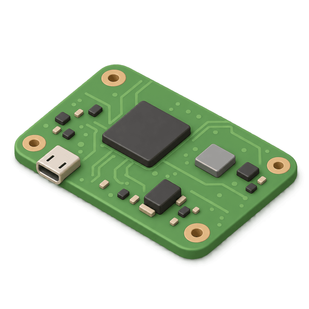 Mini Computer Board 3D icon