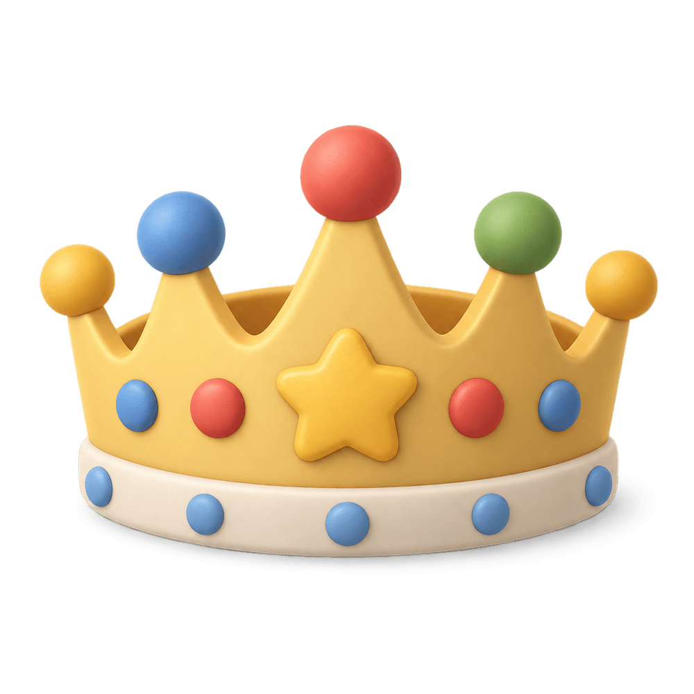 Birthday Crown 3D icon