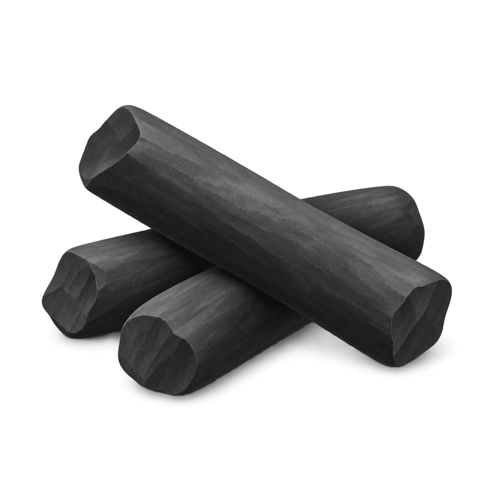 Charcoal Sticks 3D icon