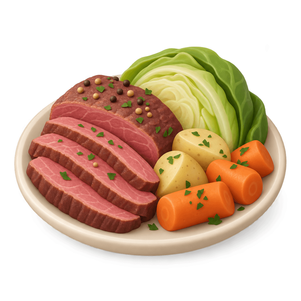 Corned Beef and Cabbage 3D icon