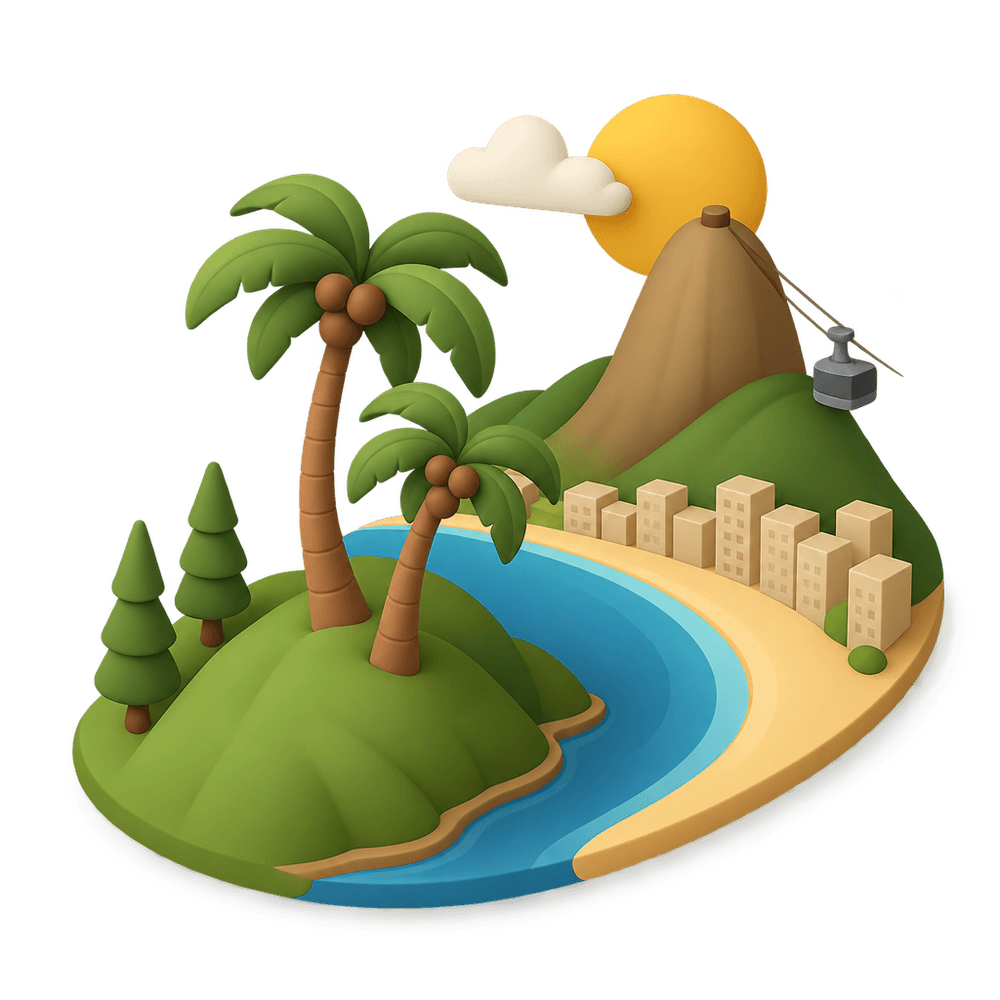 Rio de Janeiro 3D icon