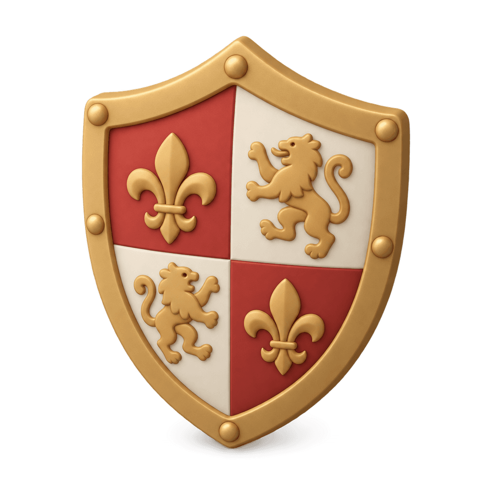 Heraldic Shield 3D icon