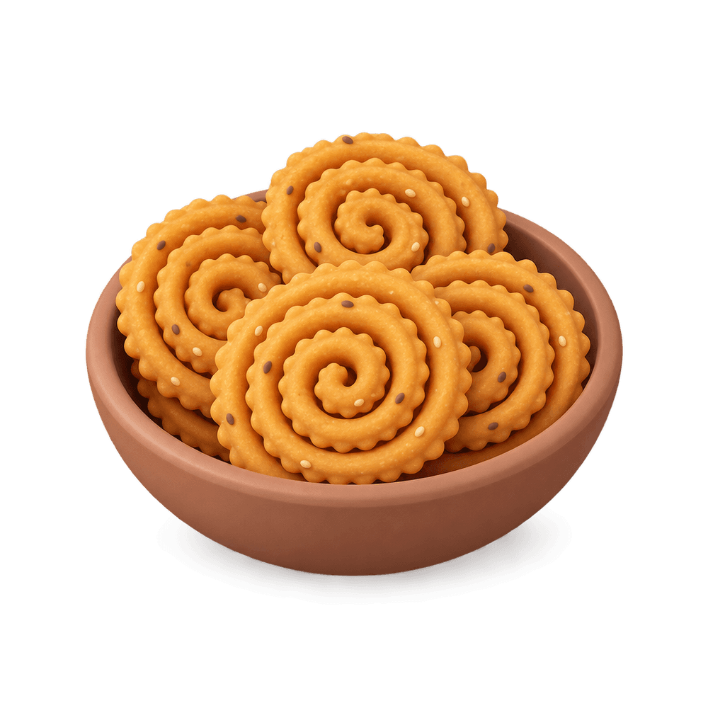 Chakli 3D icon