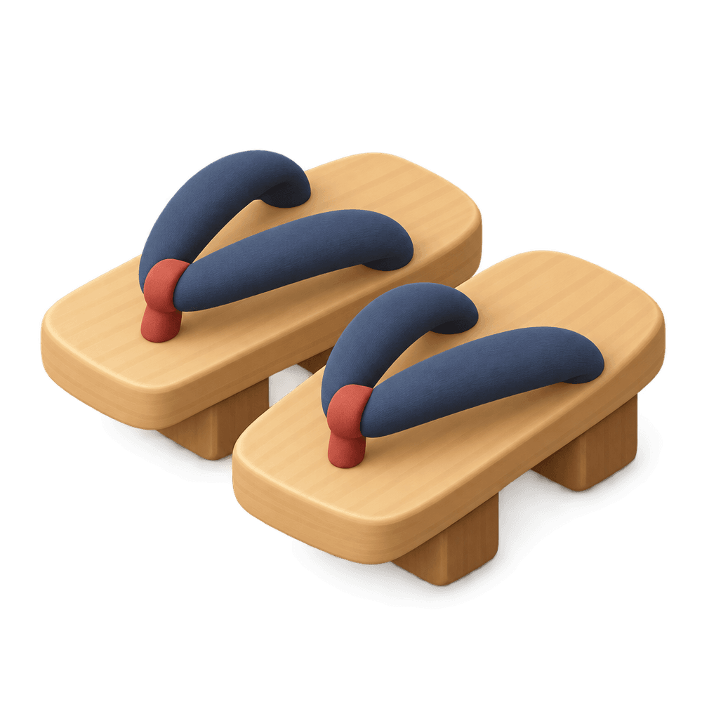 Geta Sandals 3D icon