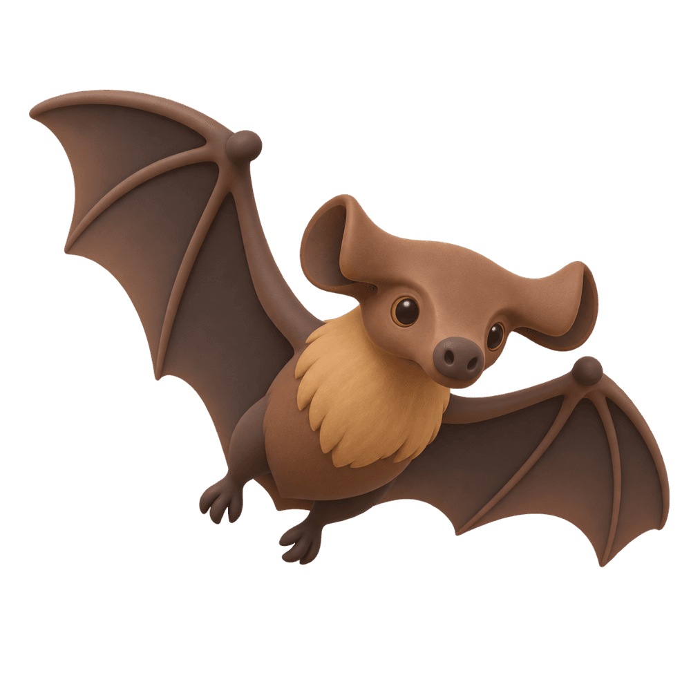 Hammerhead Bat 3D icon