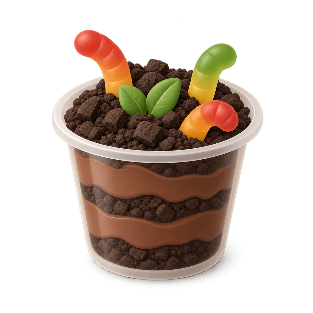 Dirt Pudding Cup 3D icon