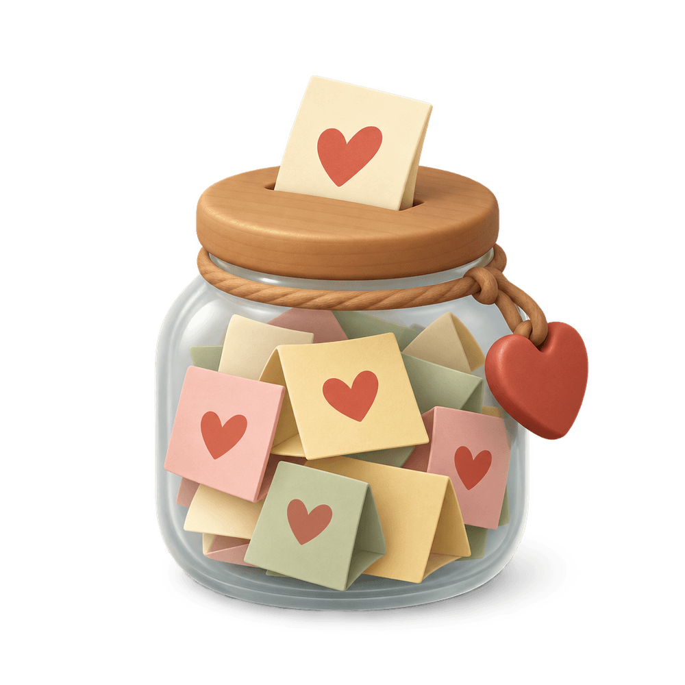 Gratitude Jar 3D icon