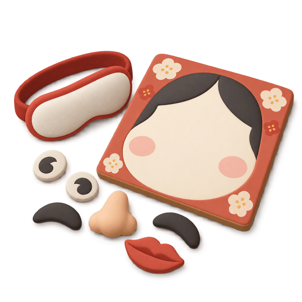 Fukuwarai Game 3D icon