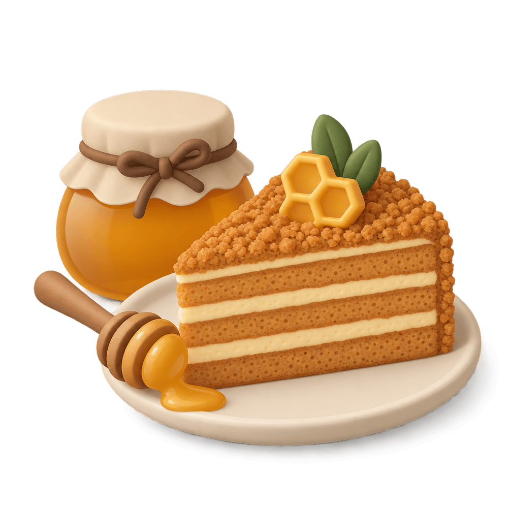 Honey Cake 3D icon