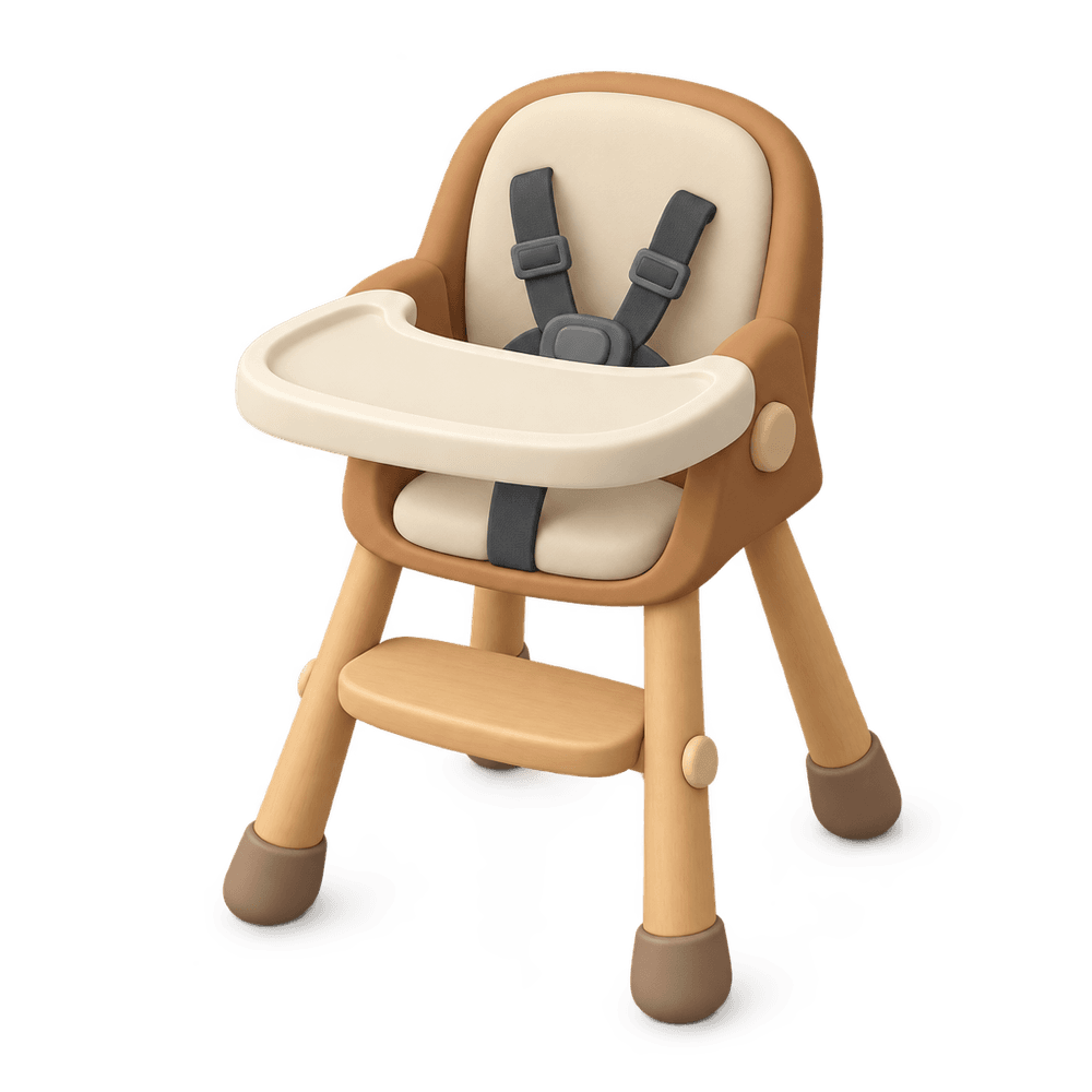 High Chair 3D icon