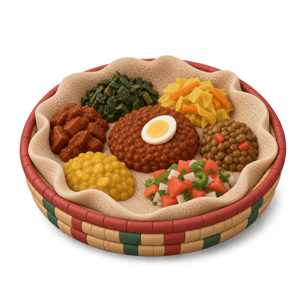 Injera Platter 3D icon