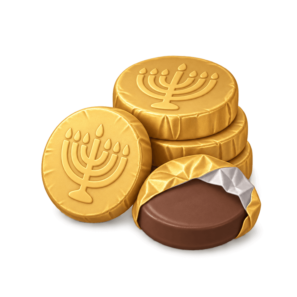 Chocolate Gelt 3D icon