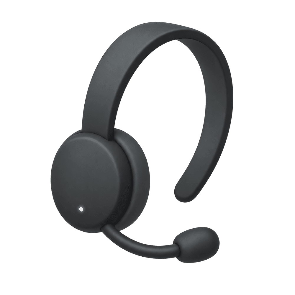 Wireless Headset 3D icon
