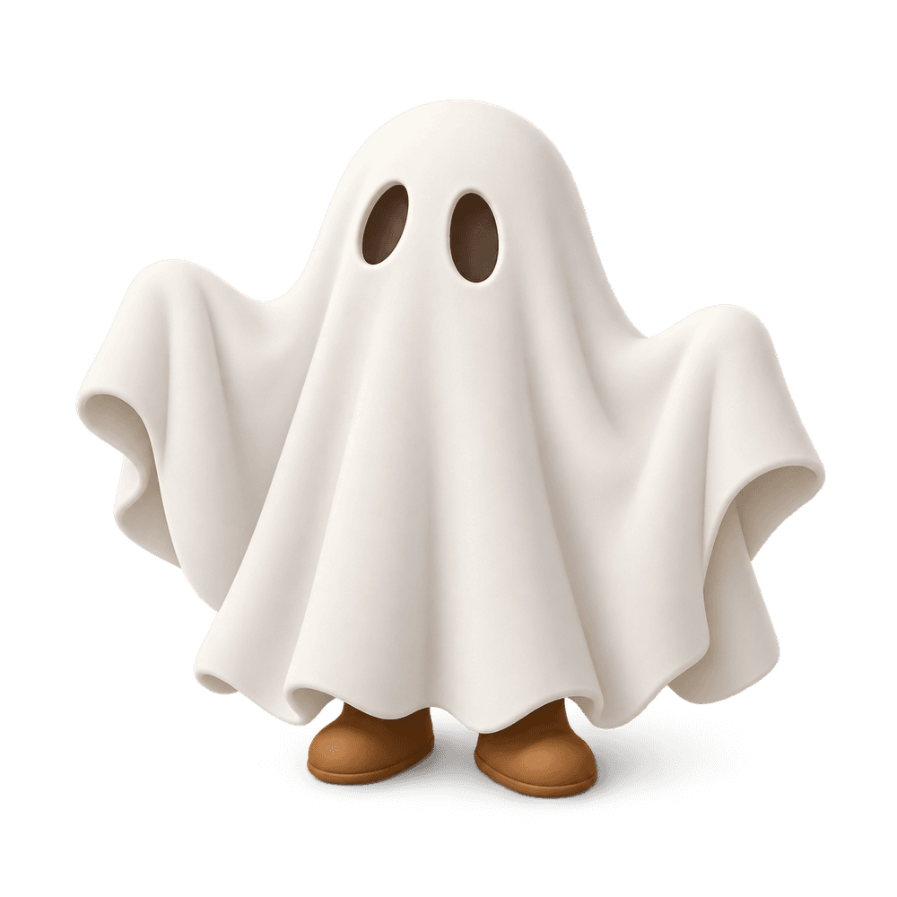 Bedsheet Ghost Costume 3D icon
