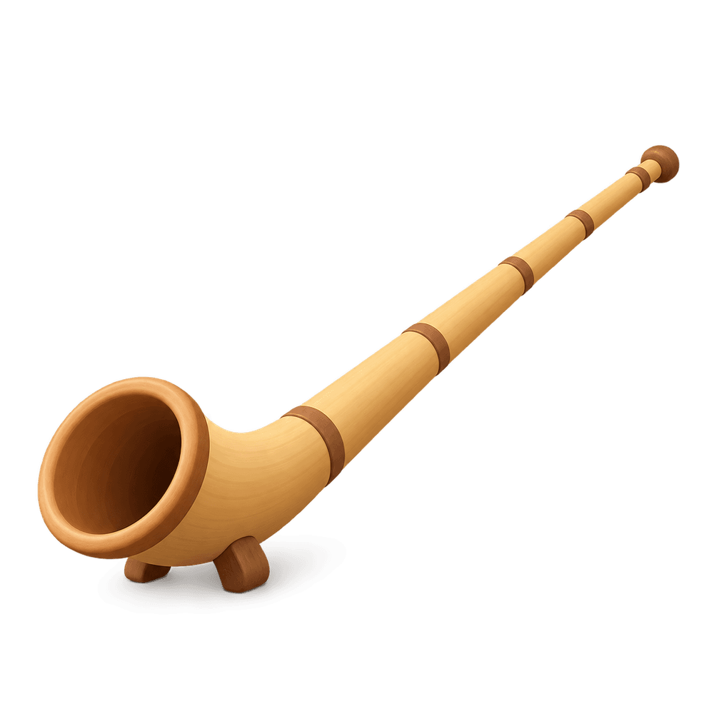 Alphorn 3D icon