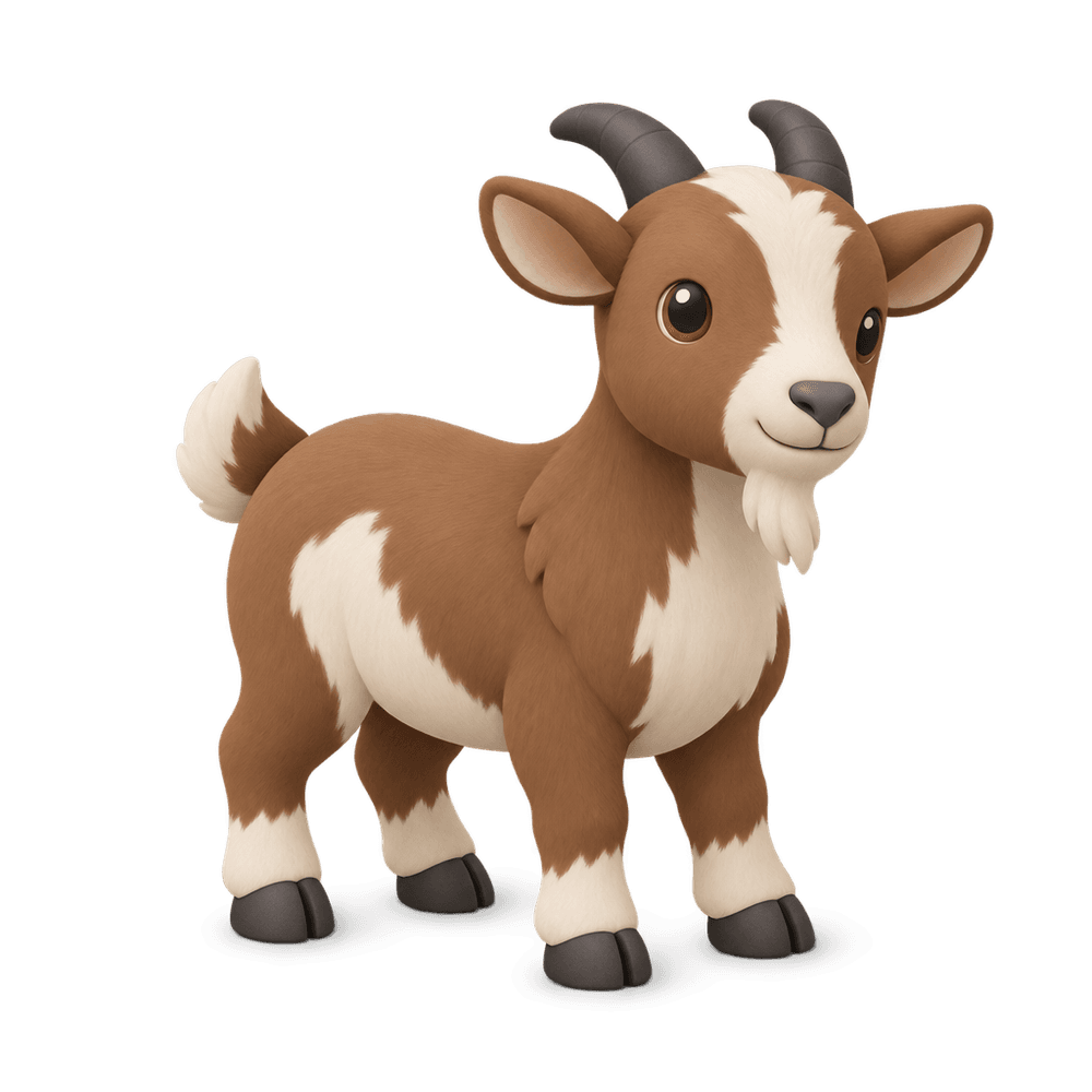 Pygmy Goat 3D icon
