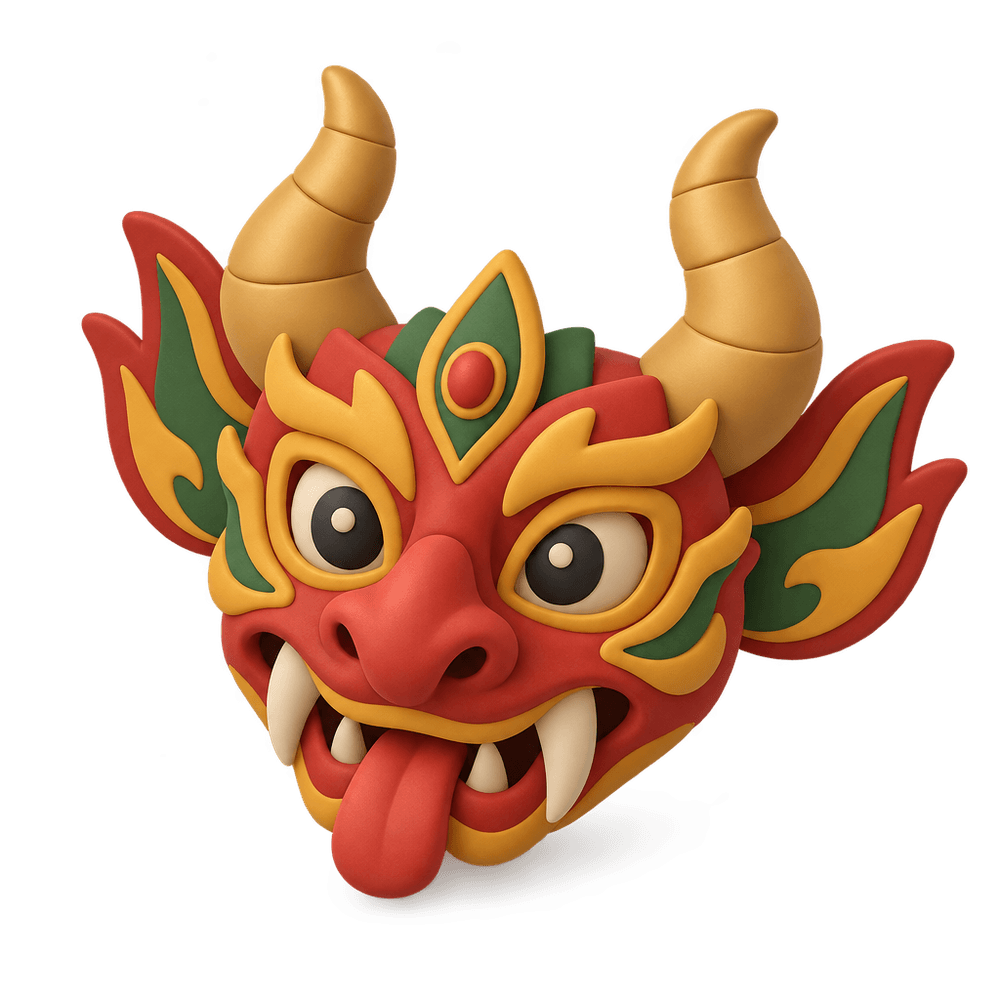 Diablada Mask 3D icon
