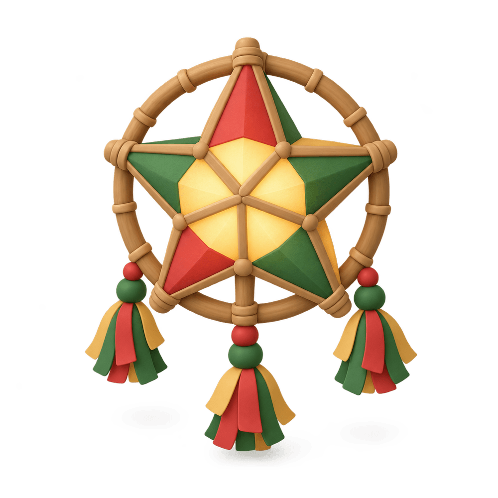 Parol Star Lantern 3D icon